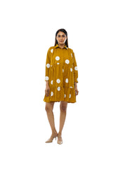 Polka Shirt Dress