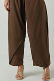 El Nua | Brun Oxford Pant