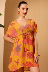 Tropical Beach Cover Up