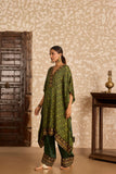 Ajrakh | Kaftan with Pants Set