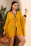 Embroidered Beach Cover Up