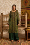 Ajrakh | Long Kurta & Wide Leg Pants Set