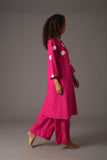Pink Pleated Set