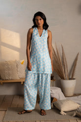 Whisper Weave | Freesia Kurti Set