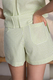 Checks '26 | Green Dew Shorts