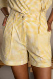 Checks '26 | Sunlit Grid Shorts
