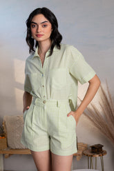 Checks '26 | Green Dew Set
