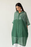 Echo | Emerald Swirl Tunic