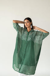 Echo | Emerald Swirl Tunic