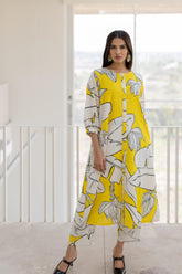 Echo | Plantain Orchard Button Down Set