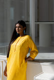 Echo | Sunflower Yellow Kurta