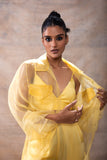 Zaira | Organza Shirt Set