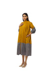 Gathered Neck Dress