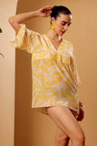 Printed Beach Cover Up