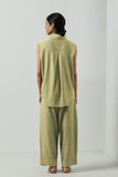 El Nua | Creme Oxford Pants