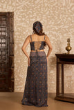 Ajrakh | Short Jacket with Corset & Long Skirt Set