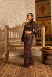 Ajrakh | Wrap Top with Flared Pants Set