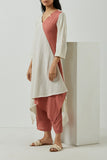 El Nua | Peach Overlap Set