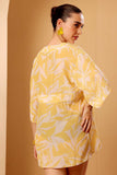 Printed Beach Cover Up