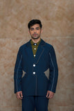Ocean Of Stories | Colour Block Jacket
