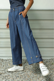 Denim Loop Pants