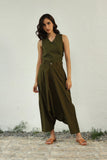 Olive Harem Pants