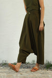 Olive Harem Pants