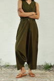 Olive Harem Pants