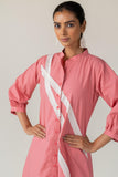 Echo | Dusky Bloom Buttondown Set