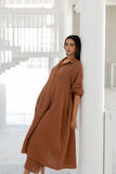 Echo | Pecan Dress