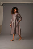 Printed Taupe