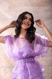Zaira | Organza Embroidered Set