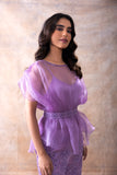 Zaira | Organza Embroidered Set
