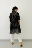 Black Bandhani Tunic