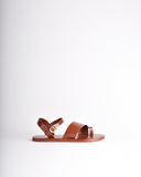 Diagonal Strap Sandals