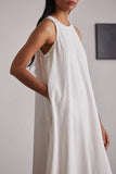 SleevelessWhiteAsymmetricMidiSummerDress_5-1-scaled