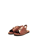 Envelope Sandals Single Buckle